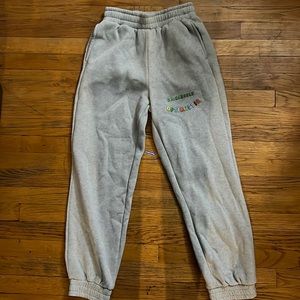 Juniors sweatpants size large